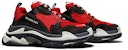 Balenciaga Triple S Sneaker 'Bred' Lelaki/Wanita 516440W09O76576