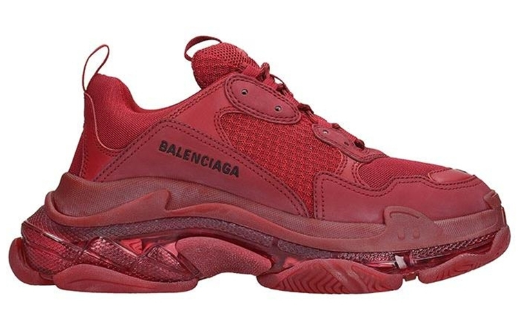 Balenciaga Triple S Sneaker 'Burgundy' 圖 2