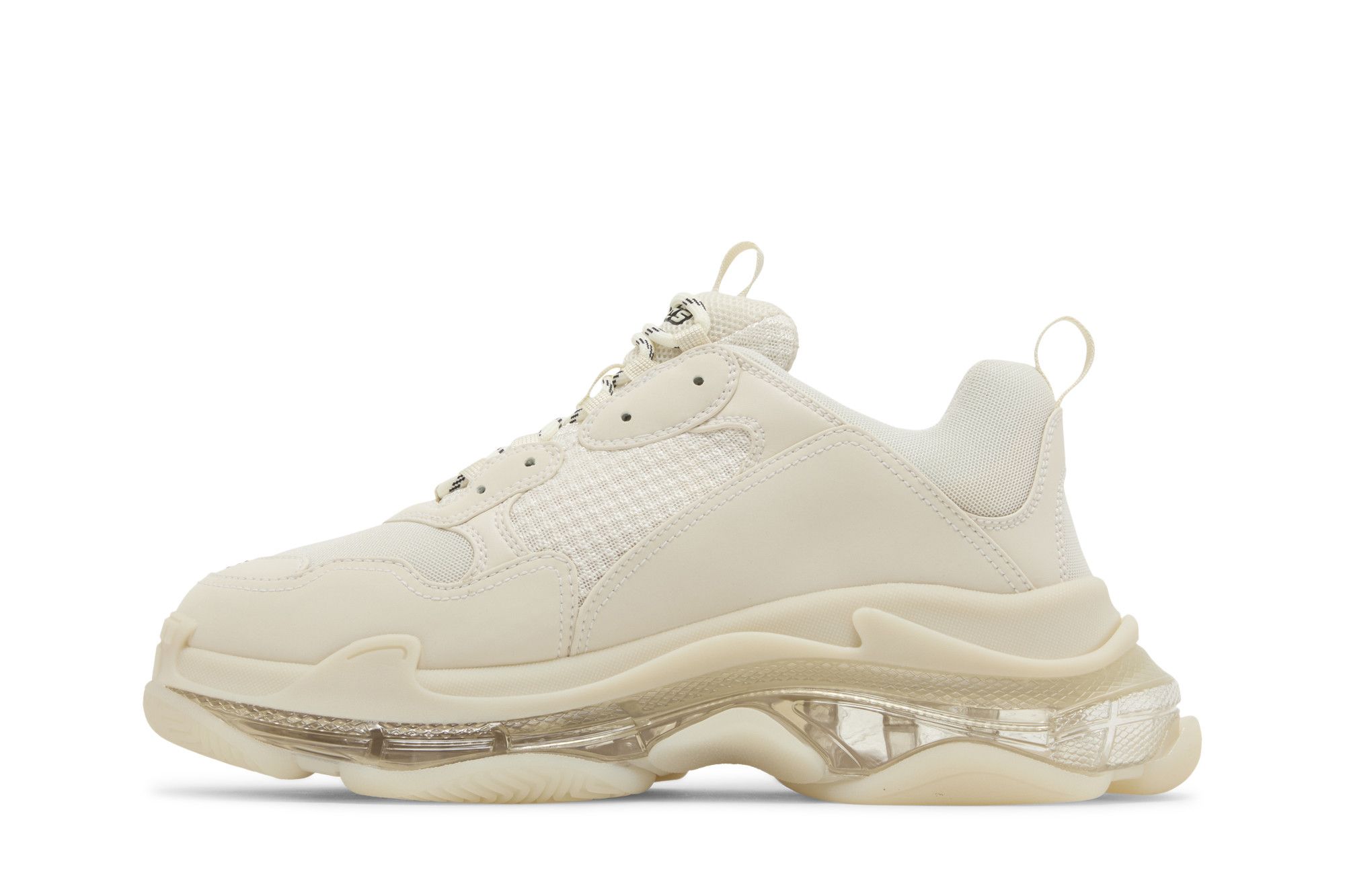 Lookbook Balenciaga Triple S Sneaker 'Clear Sole - Beige' 541624-W2GA1-9100