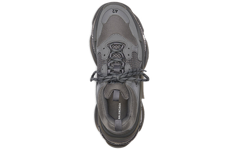 Lookbook 巴黎世家三重S運動鞋‘透明鞋底 - 深灰’ 541624-W2GA1-1801