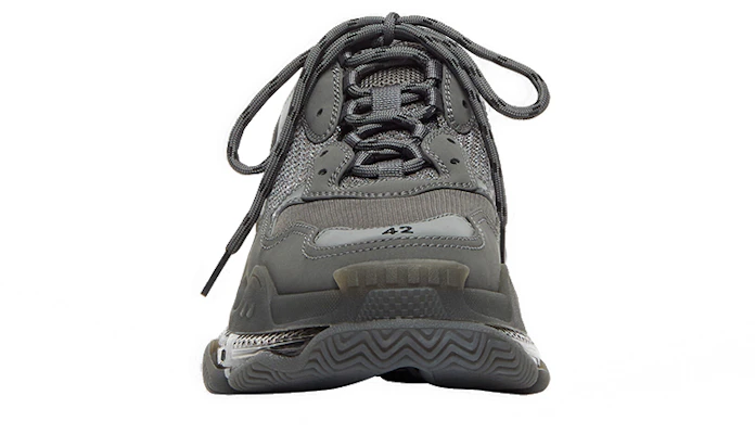 발렌시아가 트리플 S 스니커즈 '다크 그레이' (투명솔) 541624W2GA11801 Lookbook 발렌시아가 트리플 S 스니커즈 '다크 그레이' (투명솔) 541624W2GA11801