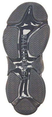 발렌시아가 트리플 S 스니커즈 '다크 그레이' (투명솔) 541624W2GA11801 Details for 발렌시아가 트리플 S 스니커즈 '다크 그레이' (투명솔) 541624W2GA11801