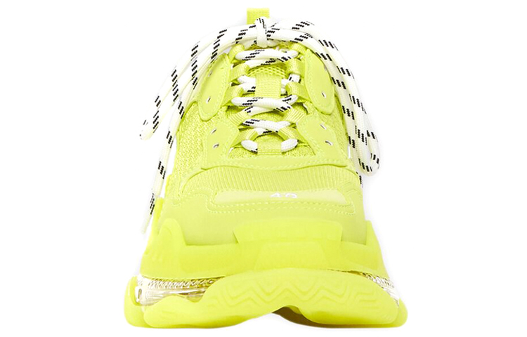 Lookbook Balenciaga Triple S Sneaker 'Clear Sole - Fluo' Lelaki Wanita 541624W2FF27390