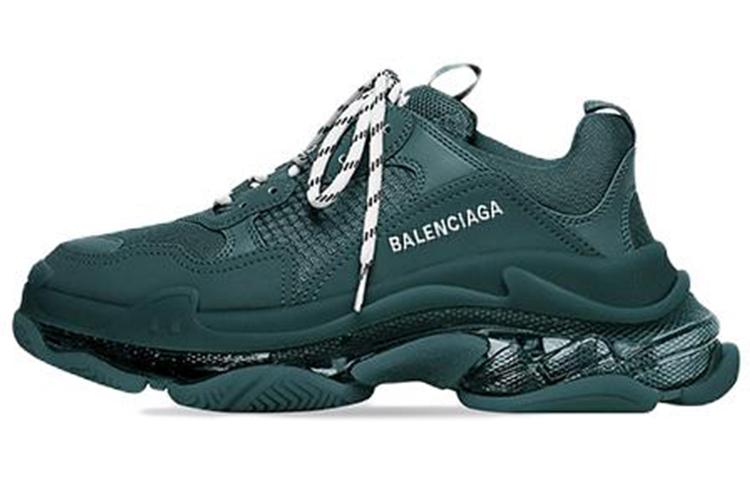 Balenciaga Triple S Sneaker 'Clear Sole - Full Dark Green' 541624W2GA13210