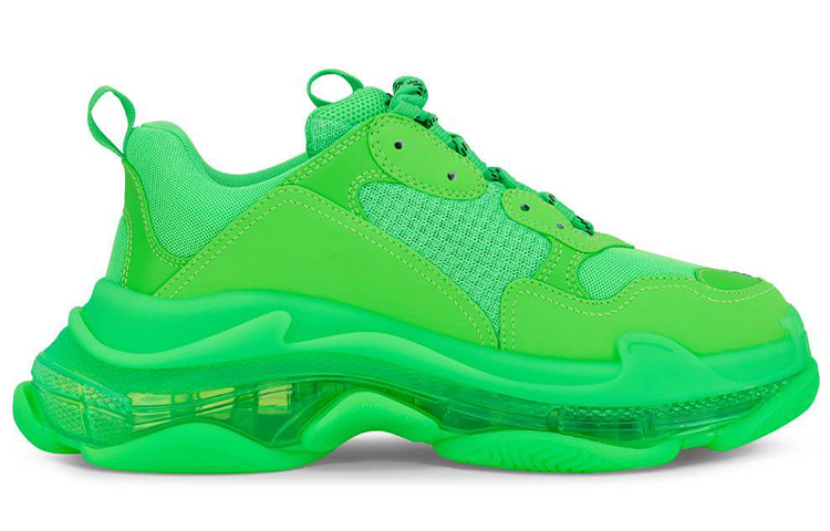 Balenciaga Triple S Sneaker 'Clear Sole - Green' 圖 2