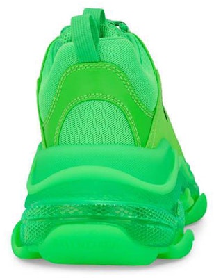 발렌시아가 트리플 S 스니커즈 '클리어 솔 - 그린' 541624 W2GR1 3801 Shop 발렌시아가 트리플 S 스니커즈 '클리어 솔 - 그린' 541624 W2GR1 3801