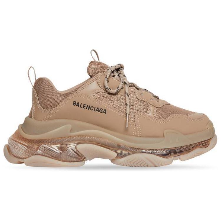 Order Balenciaga Triple S Sneakers 'Clear Sole - Coklat Muda' 541624W2GA12510