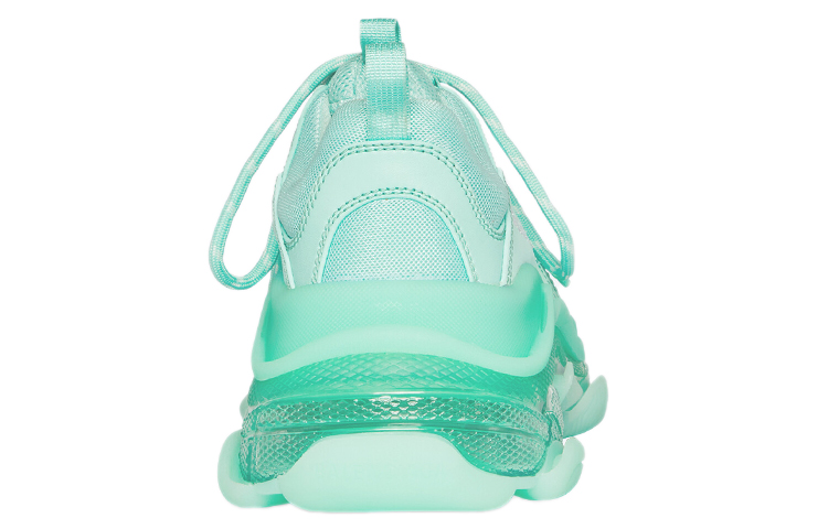 Purchase 巴黎世家Triple S运动鞋“透明鞋底-薄荷绿” 541624-W2GA1-4500