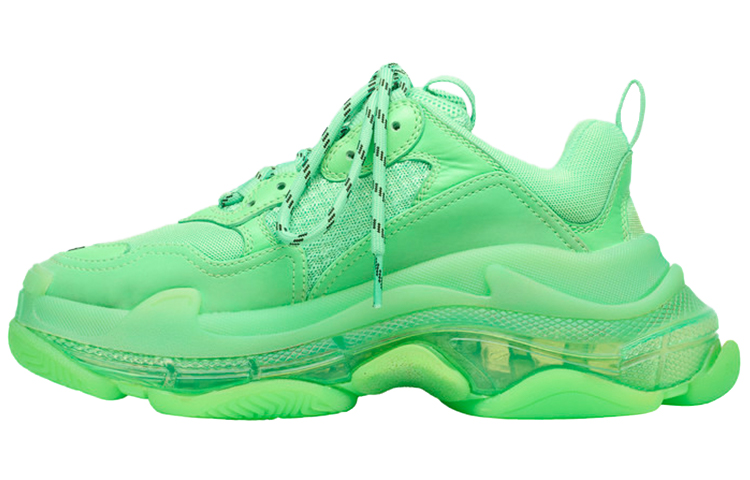 Balenciaga Triple S Sneaker 'Clear Sole - Neon Green'