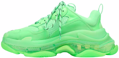 Balenciaga Triple S Sneaker 'Clear Sole - Neon Green' 541624W2CF13801 Balenciaga Triple S Sneaker 'Clear Sole - Neon Green' 541624W2CF13801