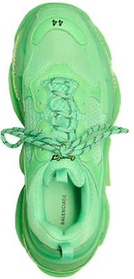 巴黎世家 Triple S 運動鞋 '透明底 - 螢光綠' 541624-W2CF1-3801 Lookbook 巴黎世家 Triple S 運動鞋 '透明底 - 螢光綠' 541624-W2CF1-3801