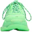 Shop 巴黎世家 Triple S 運動鞋 '透明底 - 螢光綠' 541624-W2CF1-3801