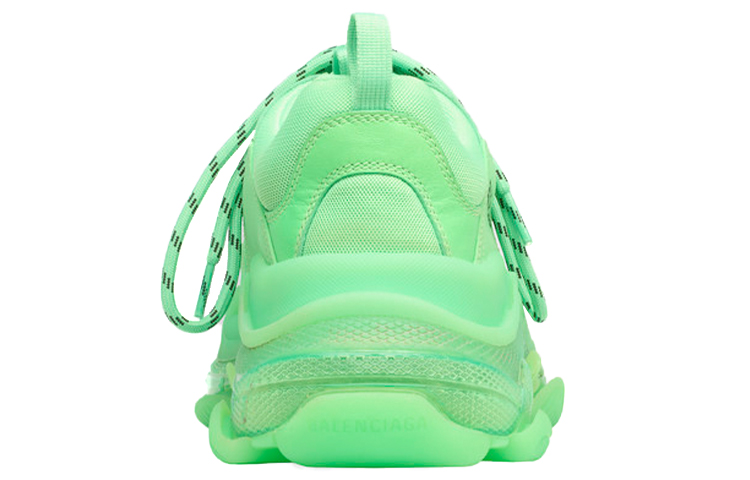 Balenciaga Triple S Sneaker 'Clear Sole - Neon Green' 圖 5