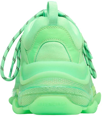 巴黎世家 Triple S 運動鞋 '透明底 - 螢光綠' 541624-W2CF1-3801 Purchase 巴黎世家 Triple S 運動鞋 '透明底 - 螢光綠' 541624-W2CF1-3801