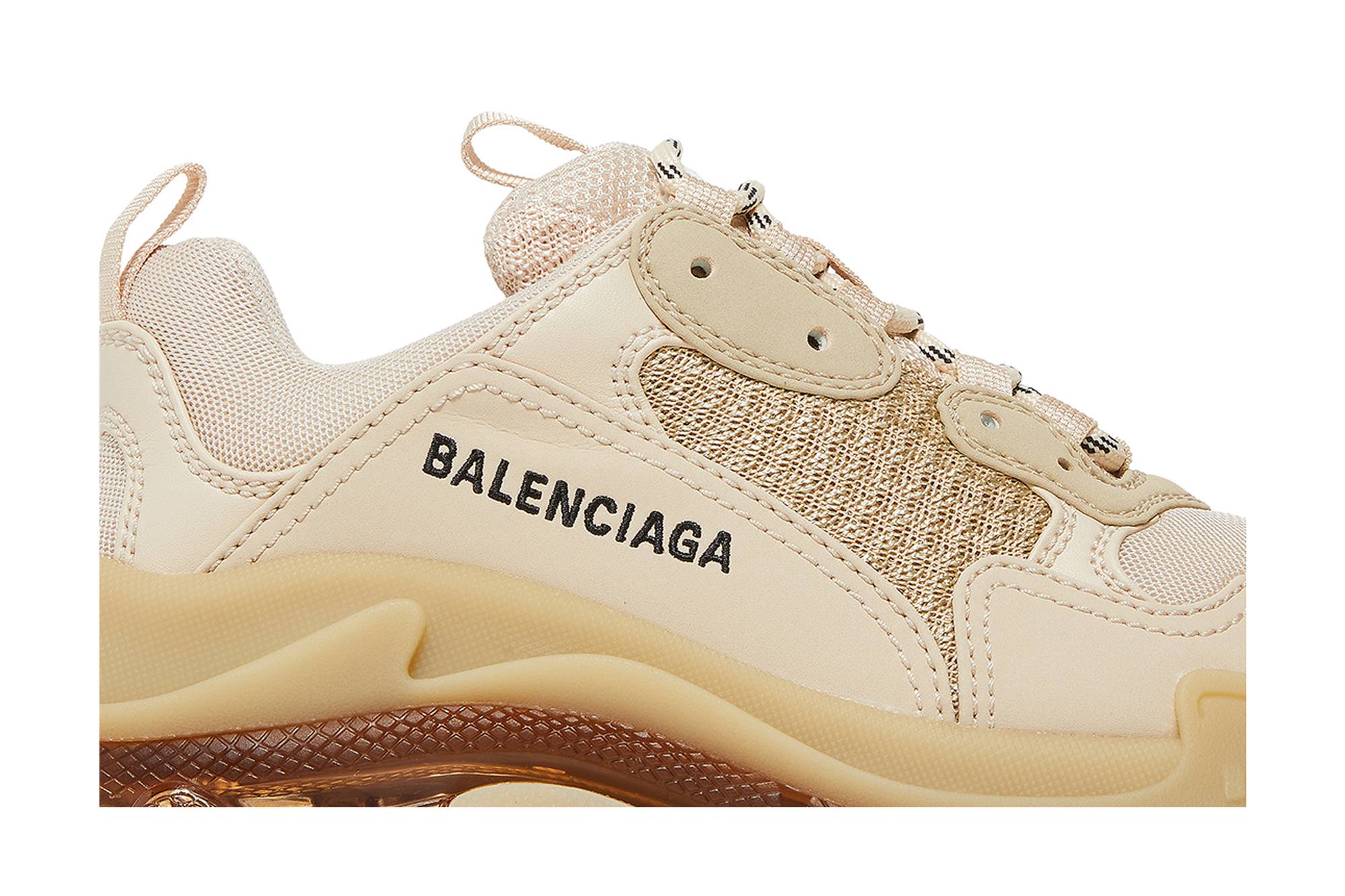 Order (W) Zapatillas Balenciaga Triple S 'Suela Transparente - Nude' 544351-W2GA1-9710