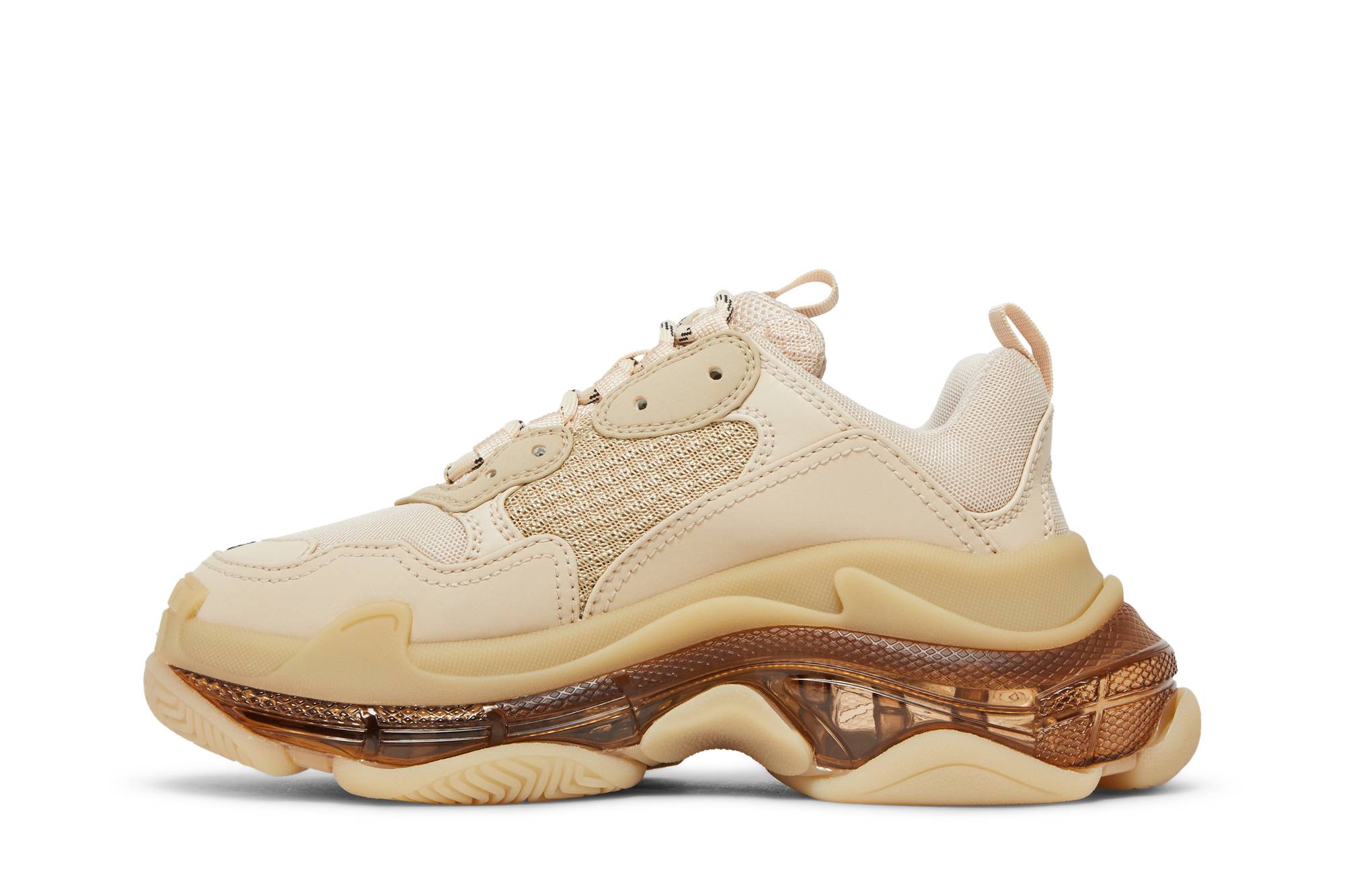 Lookbook (W) Zapatillas Balenciaga Triple S 'Suela Transparente - Nude' 544351-W2GA1-9710