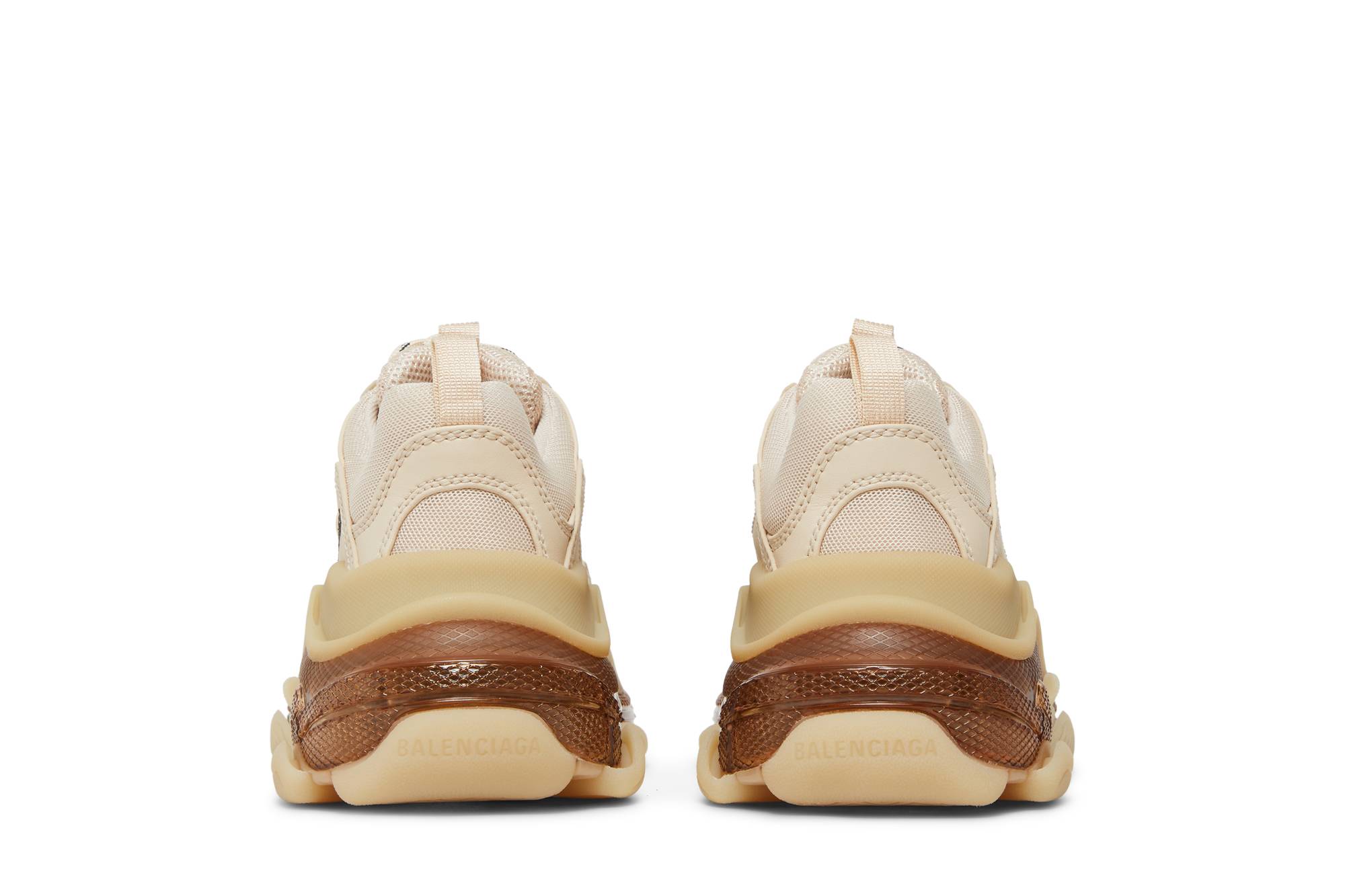 Details for (W) Zapatillas Balenciaga Triple S 'Suela Transparente - Nude' 544351-W2GA1-9710