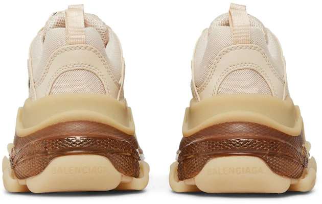 (W) Zapatillas Balenciaga Triple S 'Suela Transparente - Nude' 544351-W2GA1-9710 Details for (W) Zapatillas Balenciaga Triple S 'Suela Transparente - Nude' 544351-W2GA1-9710