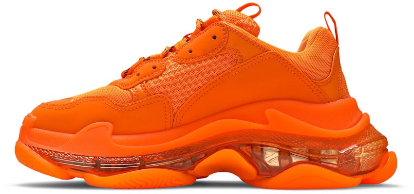 Balenciaga triple sales s orange