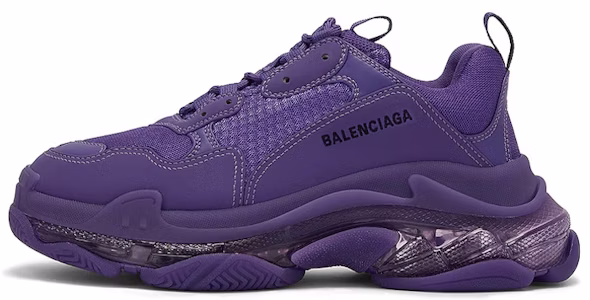 Balenciaga Triple S Kasut 'Clear Sole - Ungu' 541624W2GA16910 Buy Balenciaga Triple S Kasut 'Clear Sole - Ungu' 541624W2GA16910