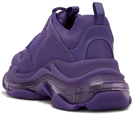 巴黎世家 Triple S 運動鞋 '透明鞋底 - 紫色' 541624-W2GA1-6910 Lookbook 巴黎世家 Triple S 運動鞋 '透明鞋底 - 紫色' 541624-W2GA1-6910