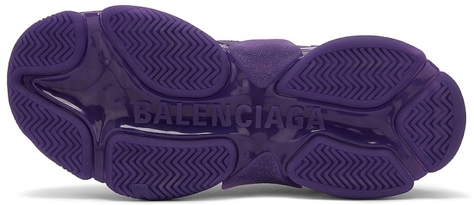 Balenciaga Triple S Kasut 'Clear Sole - Ungu' 541624W2GA16910 Purchase Balenciaga Triple S Kasut 'Clear Sole - Ungu' 541624W2GA16910