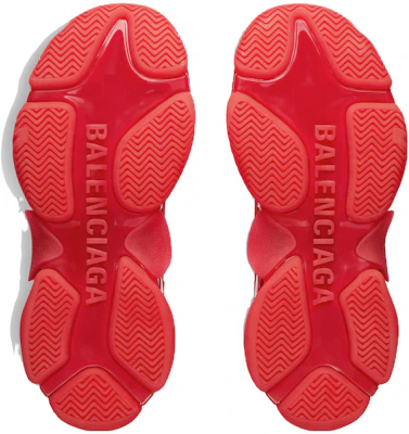 Balenciaga Triple S Sneaker 'Clear Sole - Red White Laces' 541624W2FF36060 Purchase Balenciaga Triple S Sneaker 'Clear Sole - Red White Laces' 541624W2FF36060