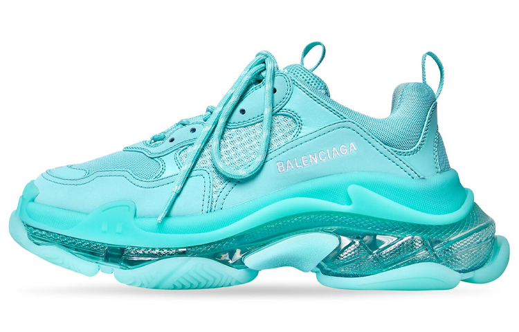 Balenciaga Triple S Sneaker 'Clear Sole - Turquoise'