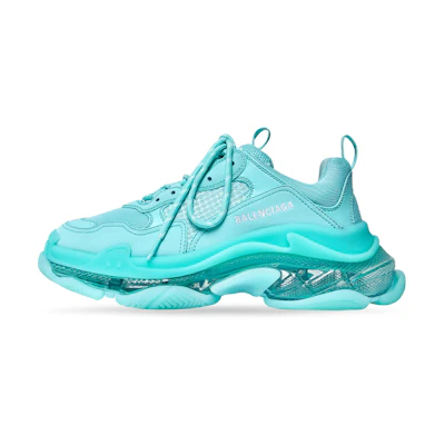 Balenciaga Triple S Sneaker 'Clear Sole - Turquoise'