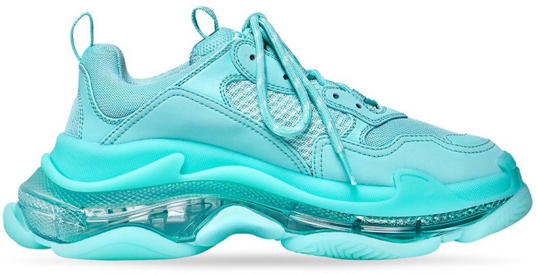 Balenciaga Triple S Zapatillas 'Suela Transparente - Turquesa' 541624-W2GA1-4590 Order Balenciaga Triple S Zapatillas 'Suela Transparente - Turquesa' 541624-W2GA1-4590