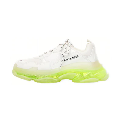 Balenciaga Triple S Sneaker 'Clear Sole - White Fluo Yellow'