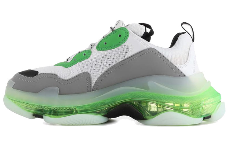 Buy Balenciaga Triple S Sneaker ''Suola Trasparente - Bianco Verde'' 541624 W2GT1 9042