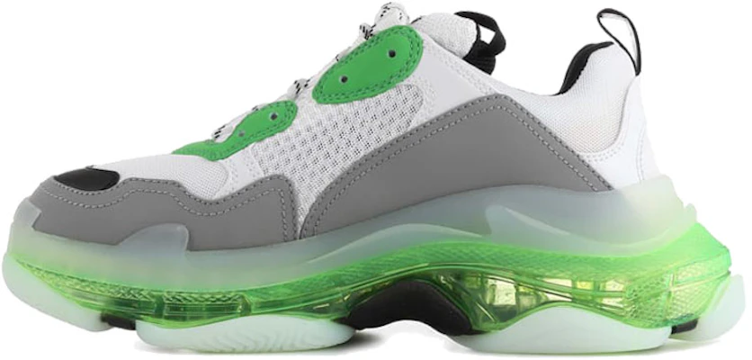 Balenciaga Triple S Sneaker ''Suola Trasparente - Bianco Verde'' 541624 W2GT1 9042 Buy Balenciaga Triple S Sneaker ''Suola Trasparente - Bianco Verde'' 541624 W2GT1 9042