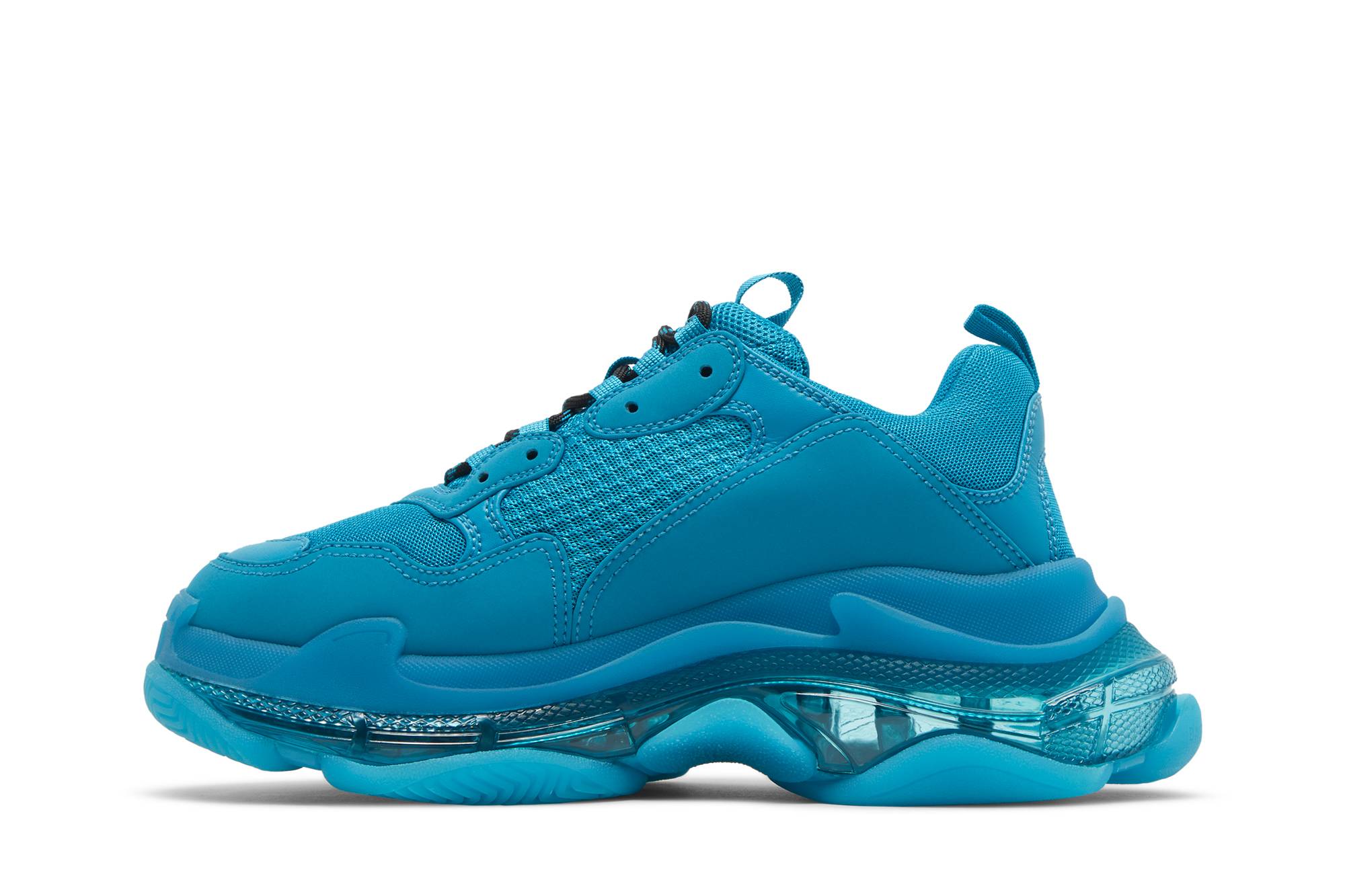 バレンシアガ トリプルS スニーカー 'クリアソール - ブルー