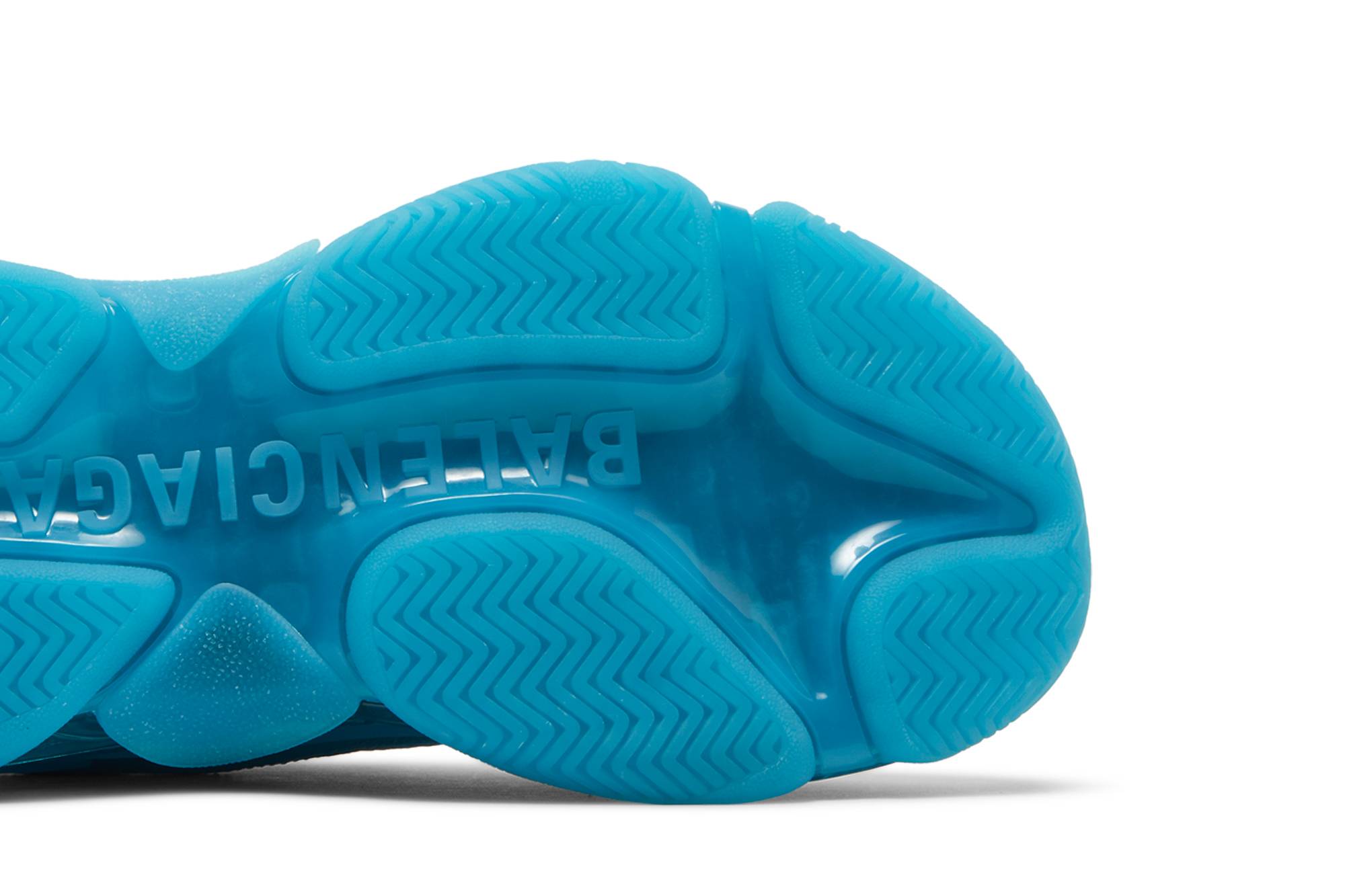 バレンシアガ トリプルS スニーカー 'クリアソール - ブルー