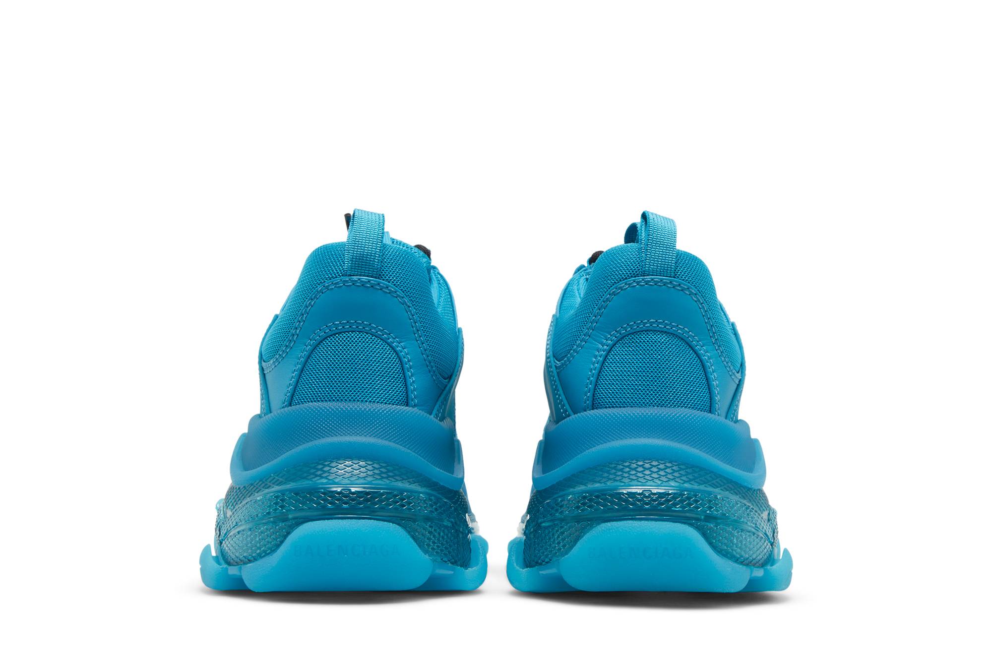 Details for Balenciaga Triple S Sneaker 'Tapak Lutsinar - Biru' 541624W2GA14810