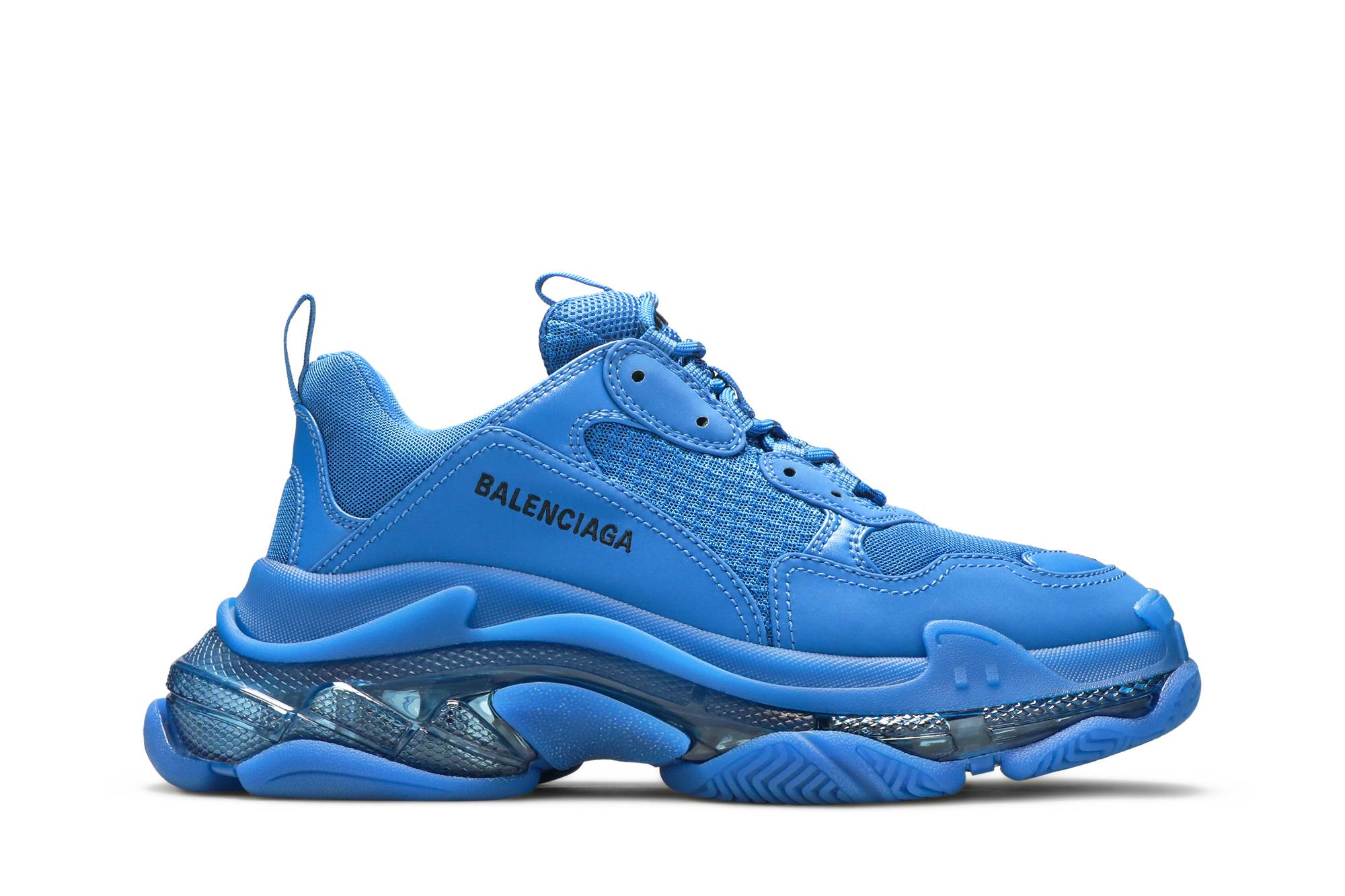 W) バレンシアガ トリプルS ライトブルー 524039-W2CA7-4090を