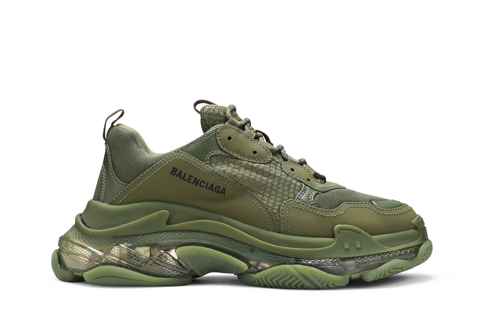 Balenciaga Triple S Sneaker 'Clear Sole - Green'