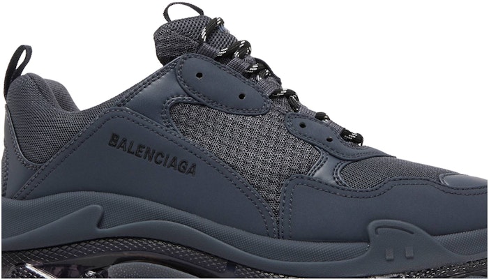Balenciaga triple cheap s black blue