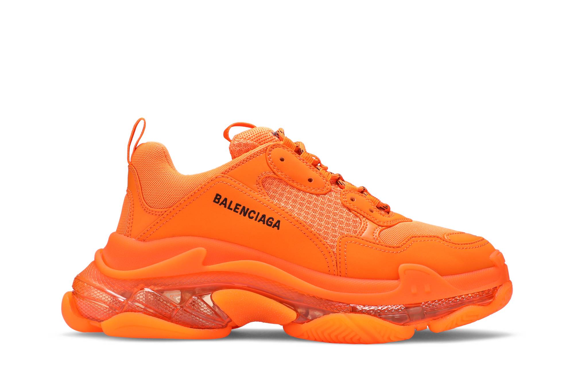 Balenciaga Triple S Sneaker 'Clear Sole - Orange' 541624W2GA17510