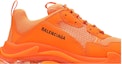 Order Balenciaga Triple S Sepatu 'Clear Sole - Orange' 541624W2GA17510