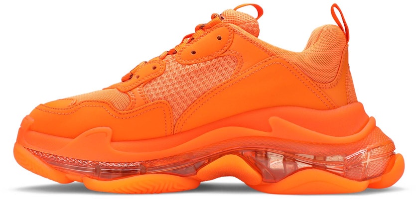 Triple s 2025 balenciaga orange