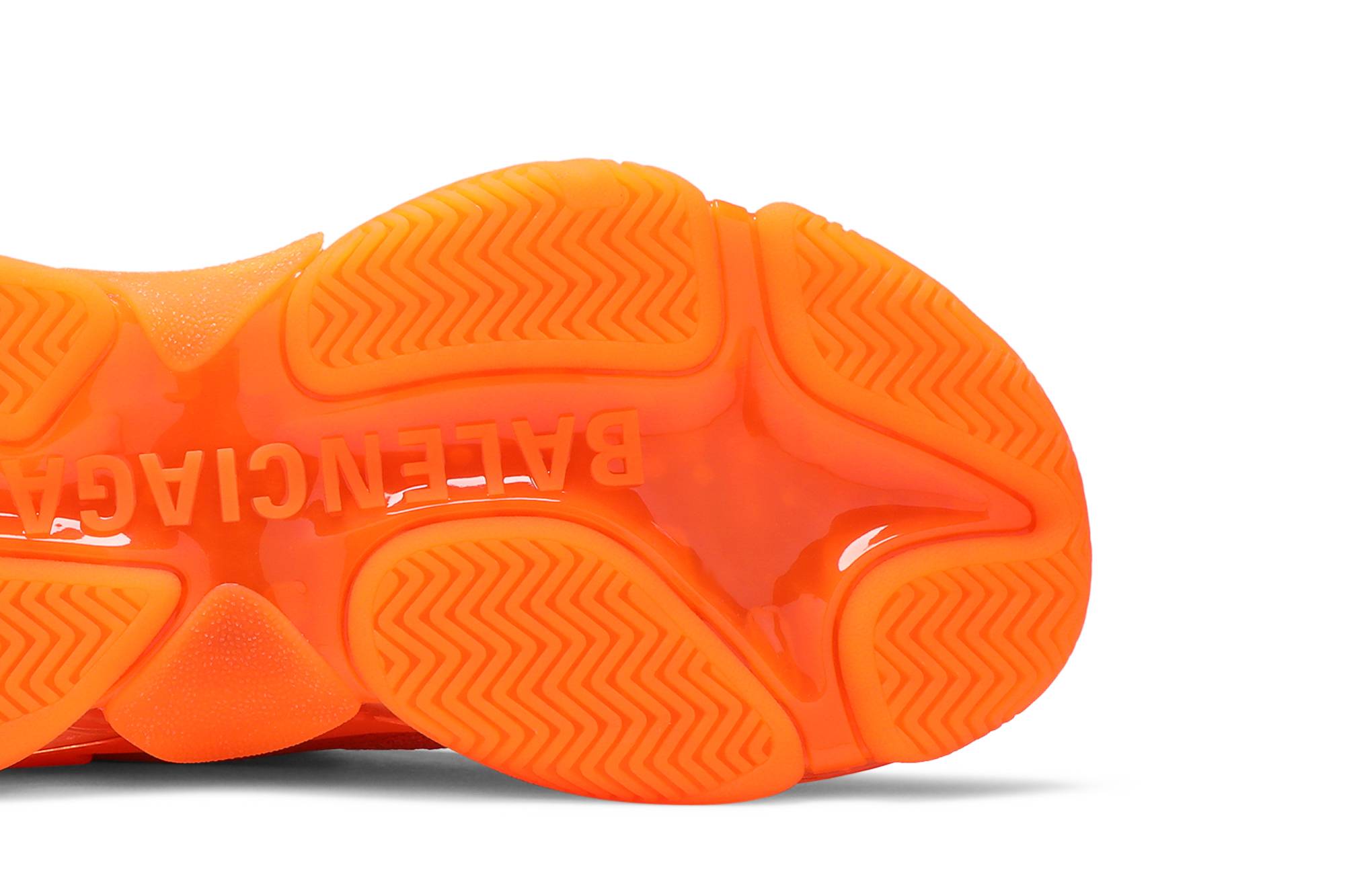 Purchase Balenciaga Triple S Sepatu 'Clear Sole - Orange' 541624W2GA17510