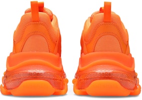 Balenciaga Triple S Sepatu 'Clear Sole - Orange' 541624W2GA17510 Details for Balenciaga Triple S Sepatu 'Clear Sole - Orange' 541624W2GA17510