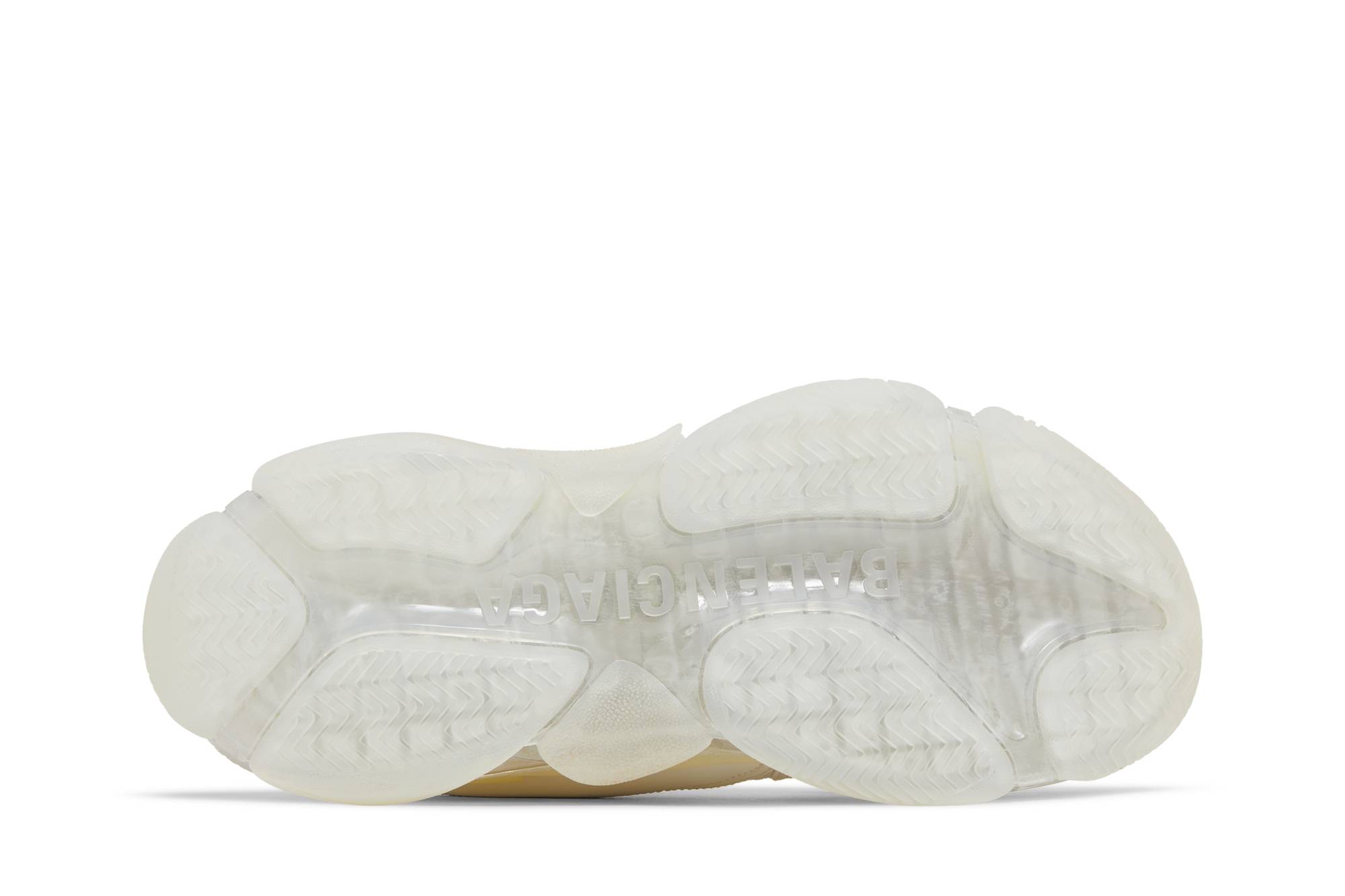 Shop バレンシアガ トリプルS クリアソール (白) 541624W2FB19000