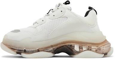 巴黎世家 Triple S 運動鞋 '透明底 - 白灰色' 541624W2GS19012 Lookbook 巴黎世家 Triple S 運動鞋 '透明底 - 白灰色' 541624W2GS19012