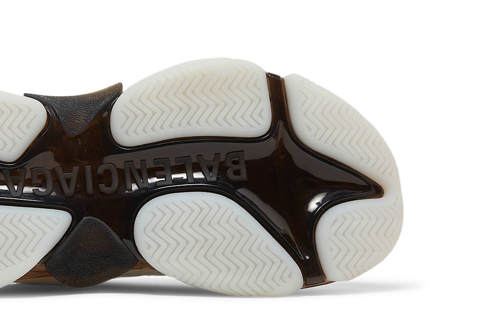 Purchase 巴黎世家Triple S运动鞋‘清晰鞋底-白灰’ 541624W2GS19012