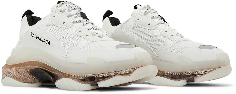Buy Balenciaga Triple S Sneaker Clear Sole White Grey 541624W2GS19012 Novelship