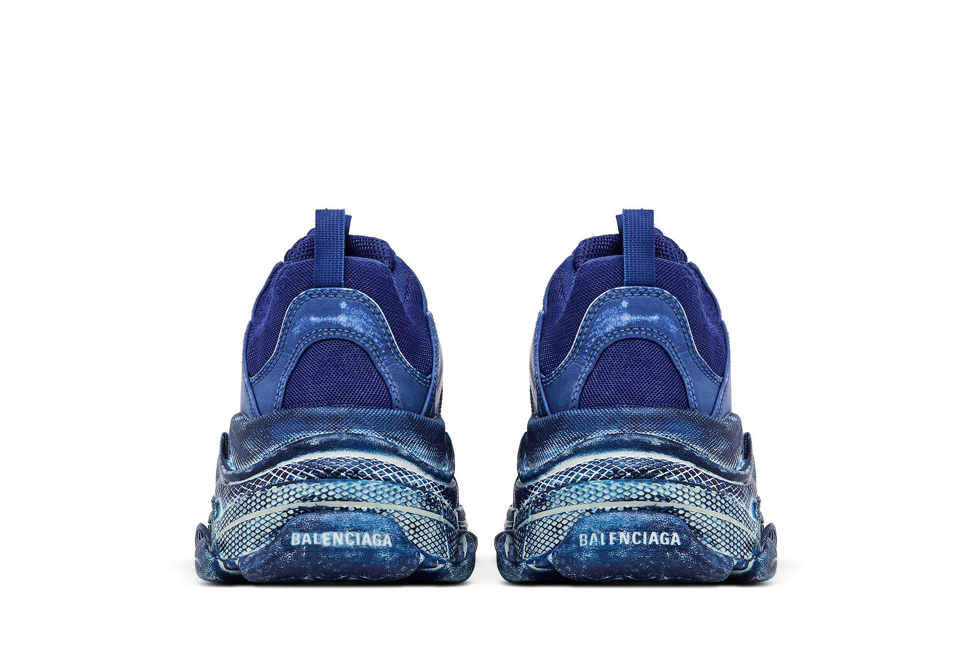 Details for Balenciaga Triple S Sneaker ''Blu Scuro'' 536737-W3CN3-4900