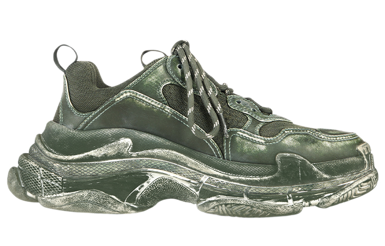 Balenciaga Triple S Sneaker 'Dark Green' 圖 2